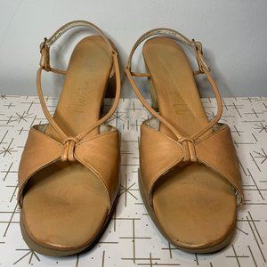 Peach Naturalizer Sandal Heels